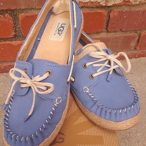 UGG Periwinkle Blue Women's Boat Shoes 6.5 -